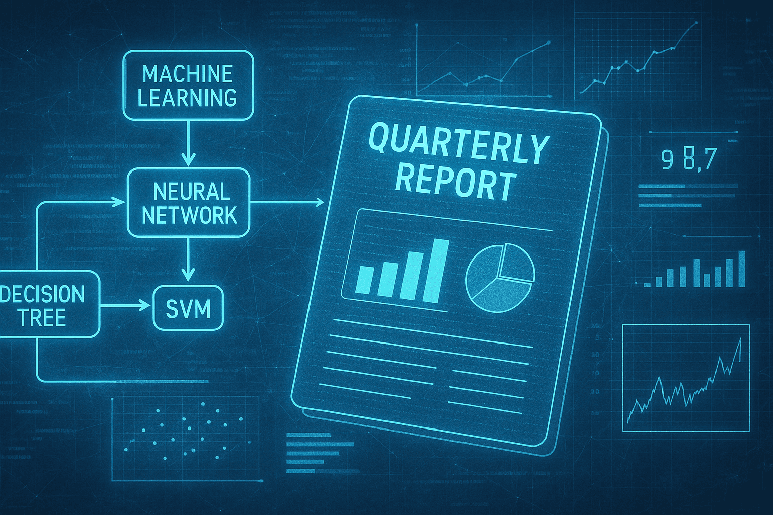 Machine Learning Applied to Quarterly Reports